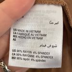 💥 INC International Concepts Scoop Neck Light Brown Top Size XL Photo 3