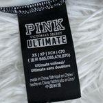 PINK - Victoria's Secret PINK VICTORIA’S SECRET Ultimate Unlined Bralette XS Black White Graphic Photo 14