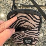 Vans Zebra Print Call Waiting Phone Bag - Black and Tan Photo 2