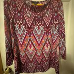 Investments  Multicolor Geometric Blouse Photo 0