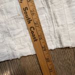 Chico's Travelers Collection White Textured Button Up Shirt Women's Size 2 EUC Photo 3