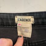 L'Agence High Line Skinny Jeans in Nighttime Destruction Distressed Size 25 Photo 6