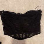 ZARA Lace Bustier Top Size Medium Photo 1