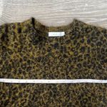ALC Frank A.L.C. Boy Leopard Print Mohair Sweater Photo 8