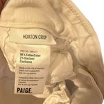Paige Hoxdon Crop White Jeans as is Photo 7