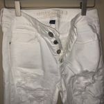 American Eagle White Tomgirl Jeans Photo 3