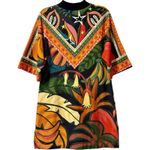 Farm Rio RARE Tropical Toucan Sweatshirt Mini Dress Vibrant Oversized Print S Photo 4