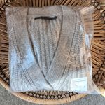 Jenni Kayne Alpaca Cocoon Cardigan Oatmeal XXS Relaxed Fit Luxury Knit NWOT Brown Photo 8
