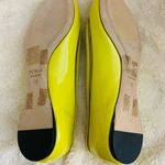 Furla  Yellow Pointed Flats Size 38 Photo 5