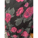 For Love & Lemons Teagan Strapless Floral Maxi Dress XS Holiday Winter Wedding Black Photo 5