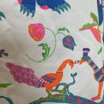 Gretchen Scott Womens XS Dress White Bougie Neon Animal AOP Classic Button Strap Pink Photo 11