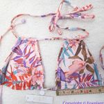 Free People NEW x Citrine swim allie top aloha blooms floral bikini top, size XL Photo 11