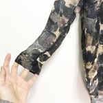 ASOS  Bershka Neutral Print Tunic Long Sleeve Blouse Photo 4