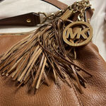 Michael Kors - shoulder bag in tan calf leather backpack Photo 2