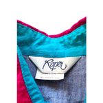 Roper Vintage Embroidered Western Shirt Blue Size M Retro Country Festival Boho Size M Photo 2