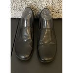 Clarks Collection Black Leather Slip On Shoes Flats Womens Size 9 M Career Comfy Photo 1