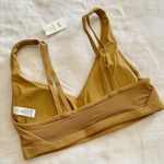 Aerie NWT Offline by  Goals Light Tan Ribbed Padded Sports Bra - Size: Large Photo 6
