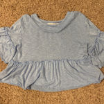 Altar'd State  Flowy Ruffled Shirt Photo 0