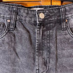 Refuge Festival Women’s Black Denim Ripped Jean Shorts Sz 5 Photo 1