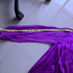  Silk Blouse Sheer Long SleevePurple Silk Blouse Marciano Long Sleeve Photo 9