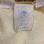 JCPenney Vintage 1970s Yellow Swiss Dot Dress Womens Size Small? USA Photo 12