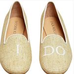 Jack Rogers NEW  "I Do" Raffia Loafer, Natural/White Photo 1