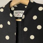 Kasper A.S.L Polka Dot Black White NWT Designer Blazer Jacket Size 4 Photo 11