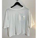 Free People  Alissa Tee in Ivory Size Medium Photo 3