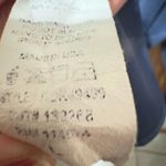 Ro & De  Blue Modal Bell Sleeve 3/4 Length Trapeze Top in Navy Size Large Photo 8