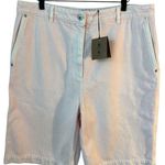 Burberry NWT  High-Waist Denim jean shorts Cotton Jorts. Baby Pink, Bermuda US 14 Photo 0