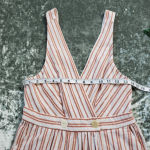 ZARA Striped Wrap Dress TRF Collection Photo 3