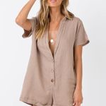 Princess Polly Vixen Romper Taupe Photo 0