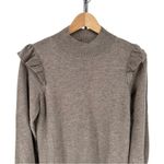 Joie  Catriona Turtleneck Dress Tan Long Sleeves Wool Cashmere Blend size Small Photo 3