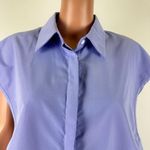 Women's Lavender Detachable Dickey Collar Blouse Half Shirts Faux Collar Purple Photo 2