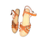Kelsi Dagger ✨ Brooklyn Women's Sinergy Gladiator Burnt Orange Sz 9.5 Sandals✨ Photo 3