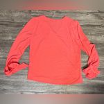 CeCe  Coral V-Neck Blouse with Tie Sleeves Photo 1