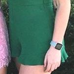 Francesca's Green Tie-front Romper Photo 0