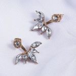 Boutique crystal flower earring Photo 0