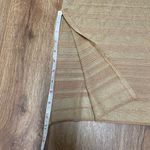 Misook  Women Jacquard Stripe Balloon Sleeve Sweater Tunic Dress Side Slit Medium Photo 11