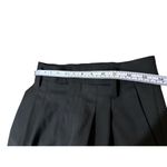 ZARA Dress Jeans Size XS Black Straight Drawstring Waist W/Pockets RN 77302 Photo 10