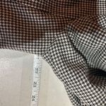 Talbots VTG Wool Blend Houndstooth Single Breasted Blazer Black White Size 14 Photo 10