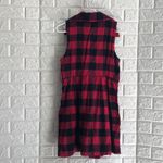 Derek Heart ‎ buffalo plaid flannel dress Photo 3