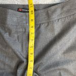 Adrienne Vittadini  Pants Womens Sz 8 Heather Gray Dress Wide Leg 32x32 Photo 9