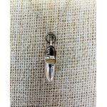925 Sterling Silver Dutch Clog Shoe Charm Pendant Charm‎ Vintage Photo 3