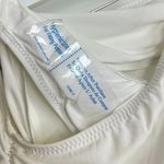 Norma Kamali Diana Ruched Skirt in White Size Medium Photo 9