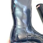 Hunter  Original Tall Glossy Navy Blue Rain Boots Tall Size 8 Photo 7