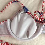 SheIn Bin 41 Patriotic American Flag 2pc Swimsuit Bikini Size Small/Medium Photo 6