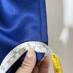 VTG Niki by Niki Livas Dance Prom May Event Occasion Maxi Dress Sz 6 Blue Photo 8