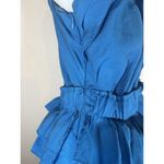 DO+BE  Blue Shorts Romper Ruffles Medium Girls Night Out Party Vacation Photo 10
