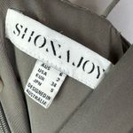 Shona joy Revolve Stellar Drape Olive Green Midi Dress 2 Photo 7